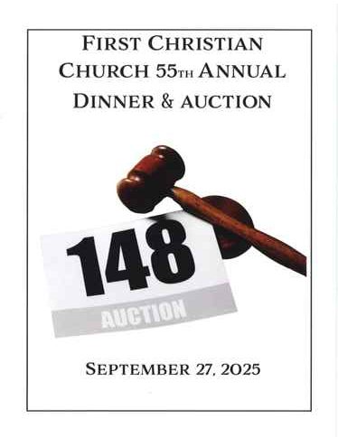Read more about the article First Christian Church Benefit Auction 🗓